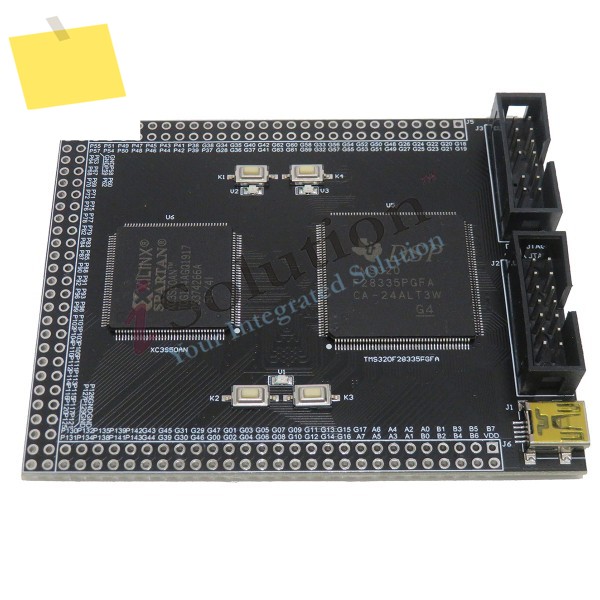 FPGA+DSP 2 in 1 개발 보드 코어 TMS320F28335 xc3s50an 제품 이미지