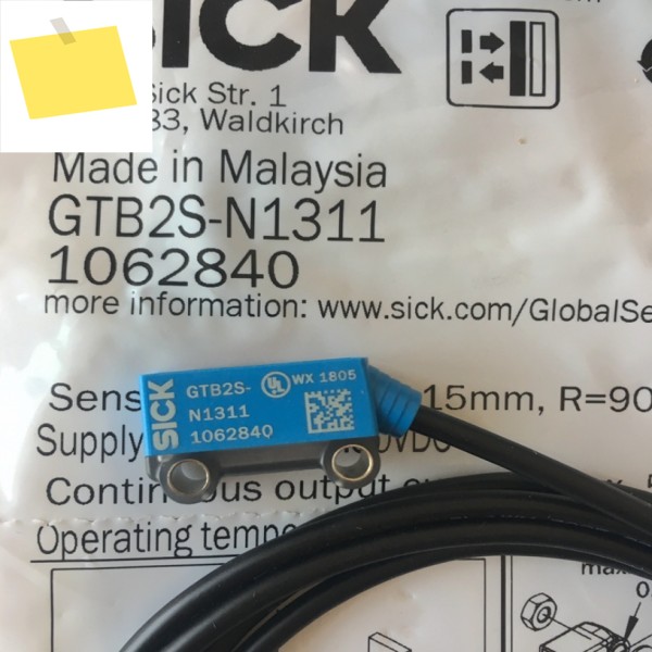 1pc GTB2S-N1311 1062840 Sick 신품 광전 센서 제품 이미지