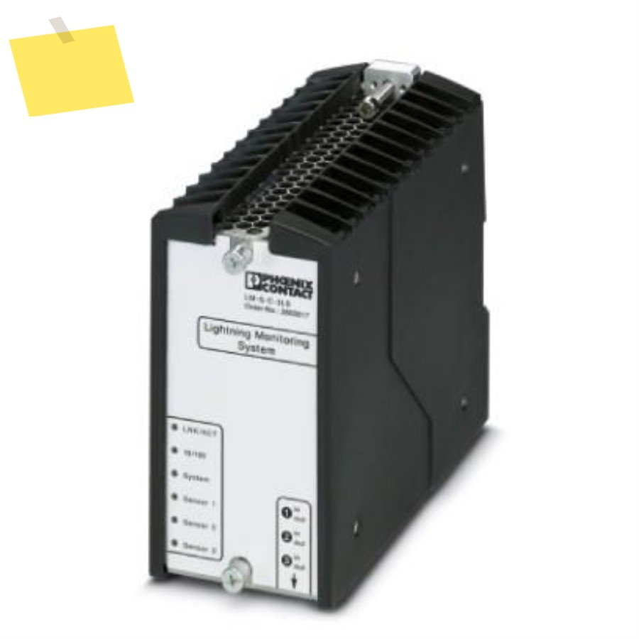 피닉스 번개 보호기번개 전류 측정 시스템 - LM-S-AC-3S-ETH 2800618 제품 이미지