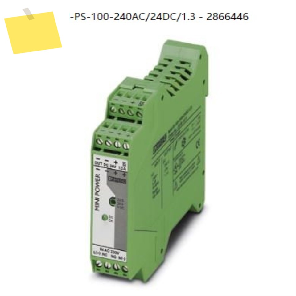 MINI-PS-100-240AC24DC1.3 - 2866446 Phoenix MINI 풀 시리즈 파워 서플라이 제품 이미지