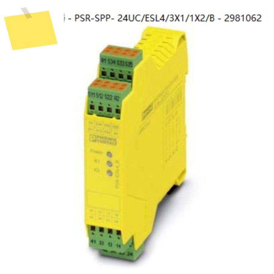 피닉스 안전 계전기 - PSR-SPP- 24UCESL43X11X2B 제품 이미지