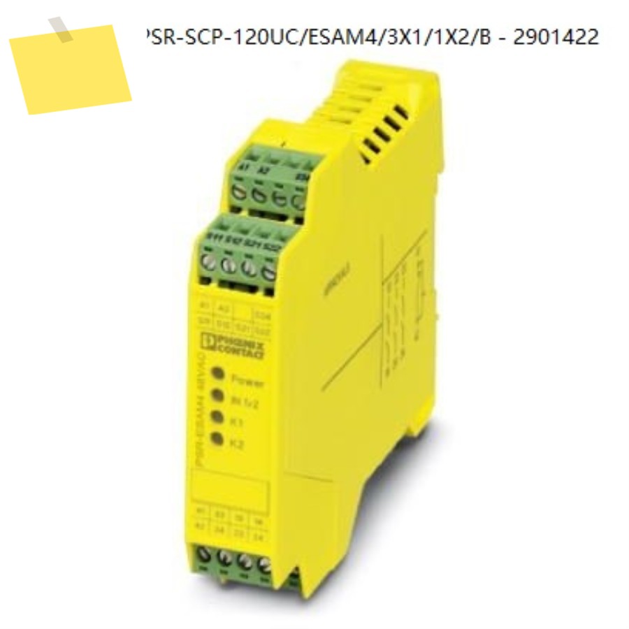 피닉스 안전 계전기 - PSR-SCP-120UCESAM43X11X2B 제품 이미지