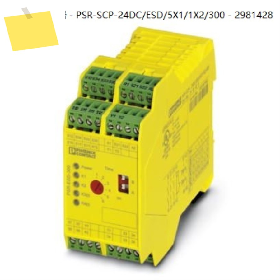 PSR-SCP-24DCESD5X11X2300 - 2981428 Phoenix 안전 릴레이 제품 이미지