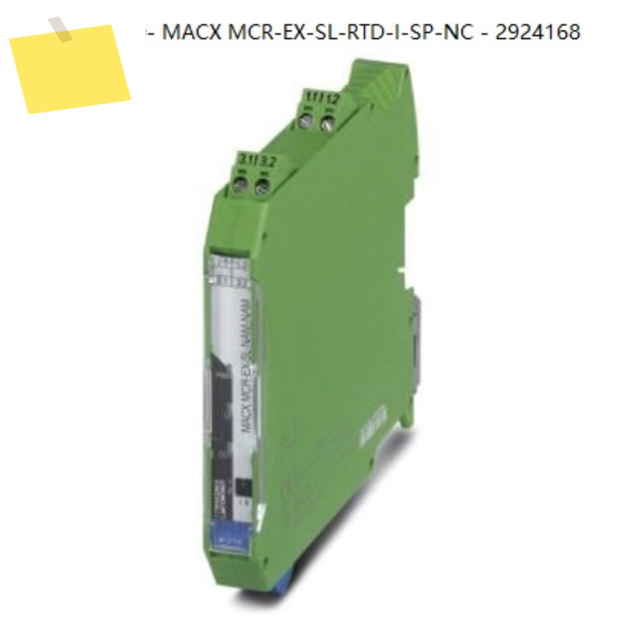 Phoenix 온도 측정 트랜스미터 - MACX MCR-EX-SL-RTD-I-SP-NC 2924168 제품 이미지
