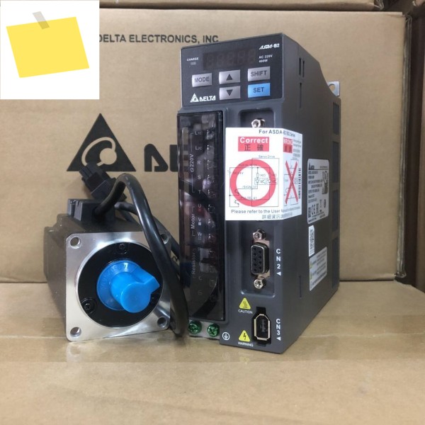 델타 서보 모터, ASD-B2-0421-B + ECMA-C20604RSSS, 400W 세트, 새제품 제품 이미지