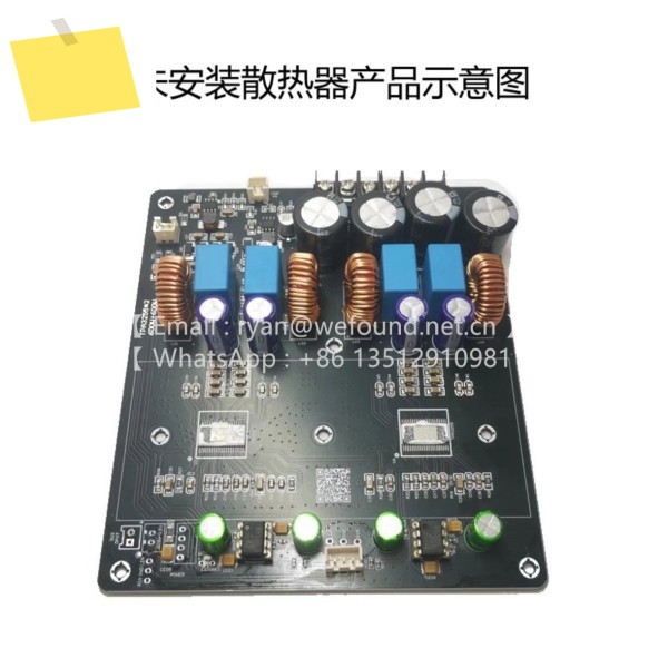 TPA3255 315W 스테레오, 600W 모노 PurePath Ultra-HD 아날로그 입력, 클래스 D 전력 증폭기 제품 이미지