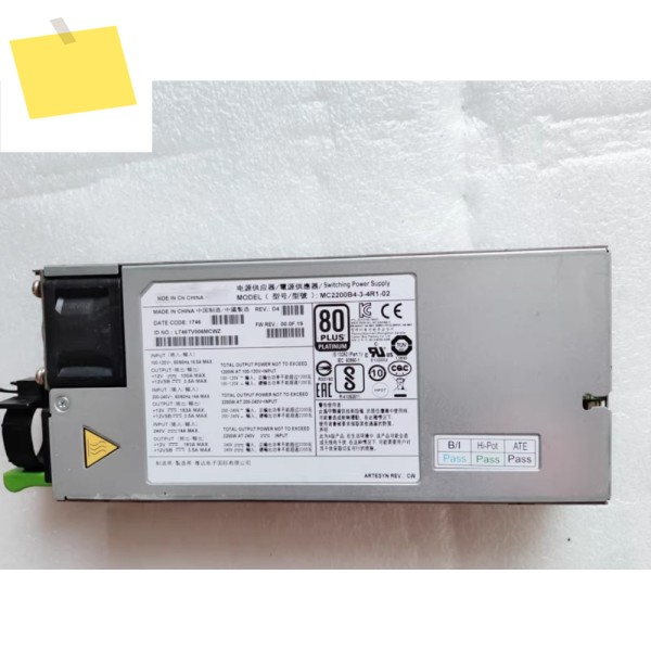 ARTESYN MC2200B4-3-4R1-02 서버 2200W 플래티넘 전원 공급 장치 12V183A용 제품 이미지