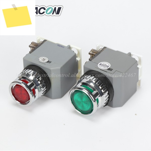 10PCS B30-27 30MM KACON 신품 버튼 모듈LED 조명 포함 25MM 제품 이미지
