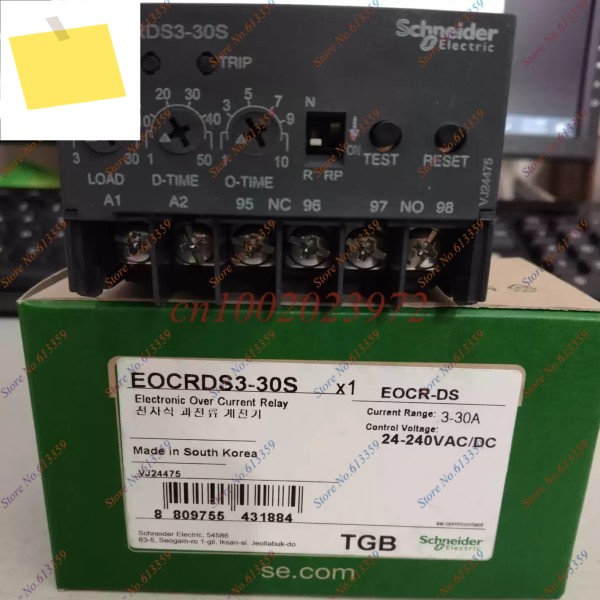 EOCR 슈나이더 새제품 모터 보호기 EOCRDS3-05S 제품 이미지