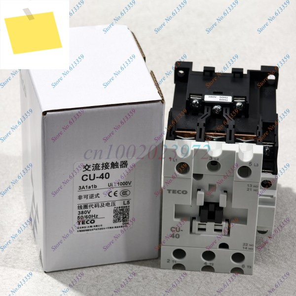 1PC TECO CU-40 3A1a1b AC380V 신품 AC 접촉기 제품 이미지