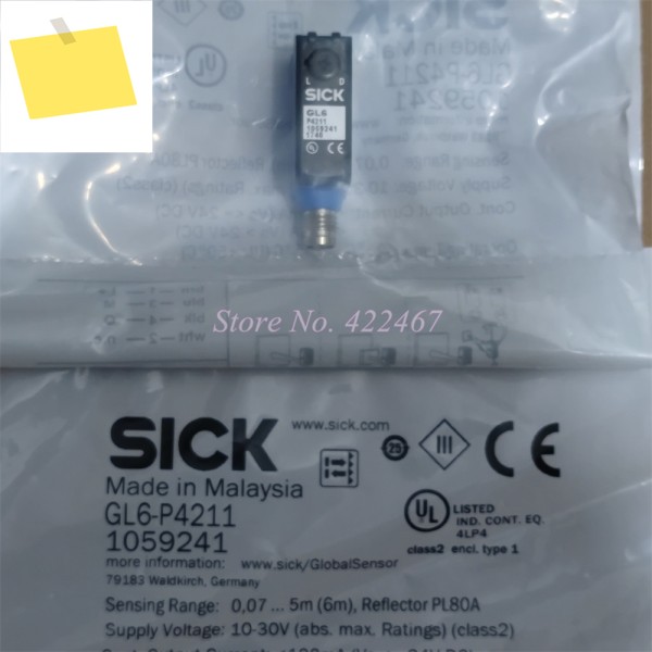 1PC GL6-P4211 1059241 Sick 신품 소형 광전 센서 제품 이미지