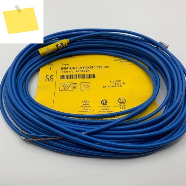 투르크 마그네틱 스위치 BIM-UNT-AY1XS1139 7M 4685764 방폭형 제품 이미지