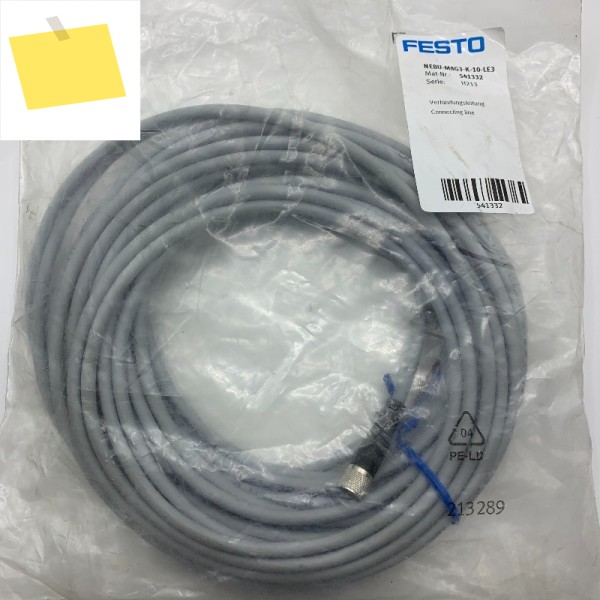 커넥터 케이블 NEBU-M8G3-K-10-LE3 3핀 M8 패치 코드 541332 아이들 제품 이미지