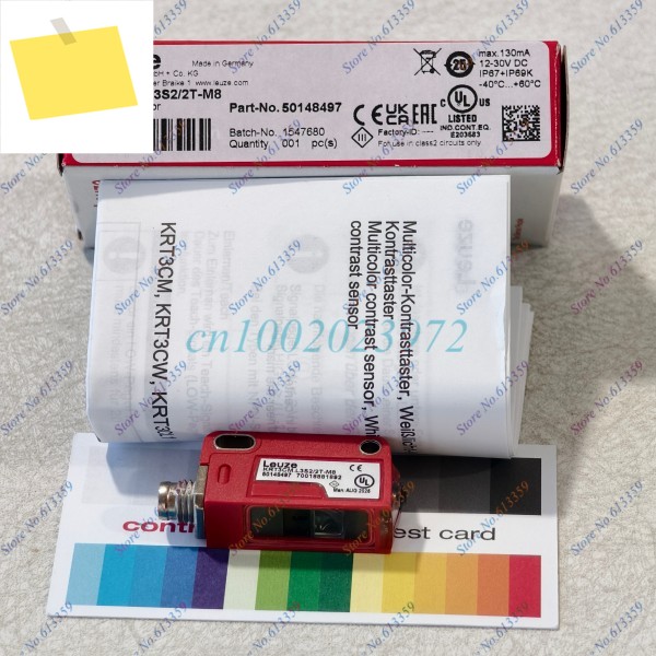 1PC KRT3CM.L3S22T-M8 50148497 LEUZE 신품 컬러 마크 센서 제품 이미지
