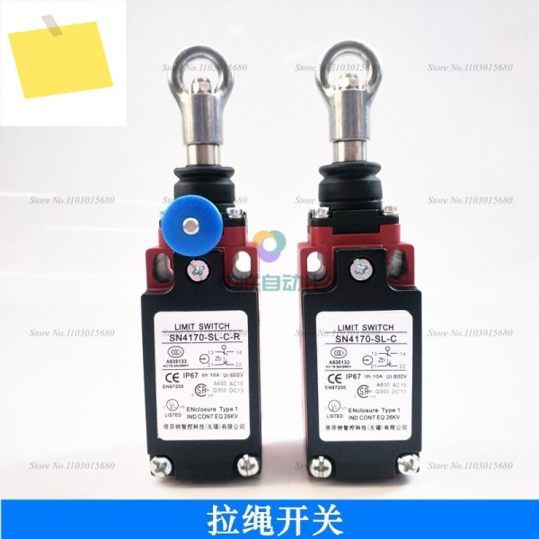 1PC 당김 로프 스위치 SN2170SN4170SN6170-SL-C-R 안전 비상 정지 제품 이미지