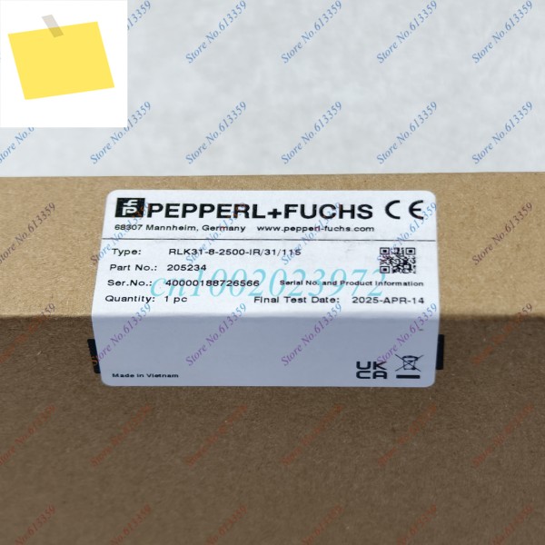 1PC RLK31-8-2500-IR31115 205234 Pepperl+Fuchs 신품 광전 센서 제품 이미지