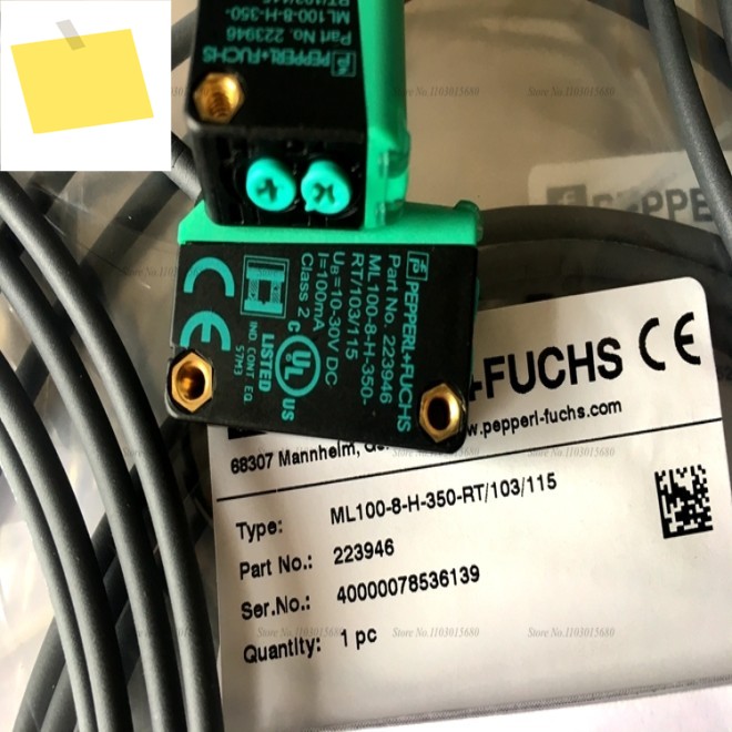 1PC Pepperl+Fuchs 신품 광전 스위치 ML100-8-H-350-RT103115 223946 제품 이미지