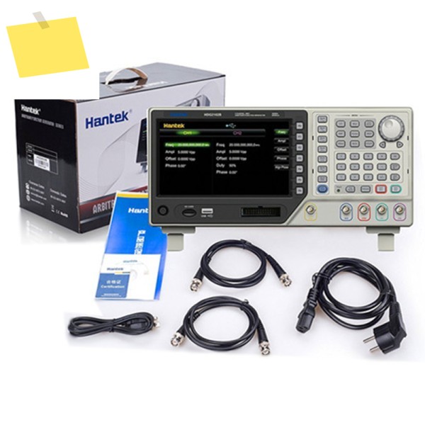Hantek DDS 기능 신호 임의 파형 발생기, HDG2082B 2CH, 80MHz 250MSas, 64M 메모리 깊이, USB 7 인치 TFT LCD, 800x480 제품 이미지