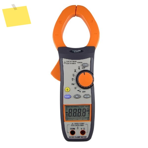 TM-3013 휴대용 LCD 백라이트 디스플레이, 4000 ACDC 클램프 계량기 최대 판독 가능, 3-34 자리 제품 이미지