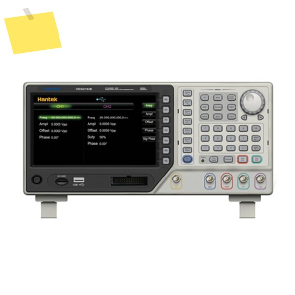 HDG2002B 신호 발생기 5Mhz 2 채널 DDS 기능 임의 파형 USB 벤치탑 LCD 디지털 제품 이미지