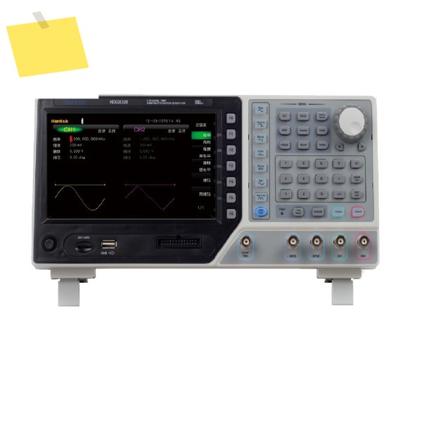 Hantek 디지털 DMM 기능 임의 파형 신호 발생기, 30MHz, 2 채널, 64M 메모리 깊이, 250MSas 샘플 속도, HDG2032B 제품 이미지