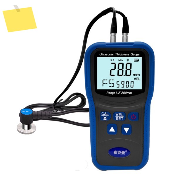 TECMAN TM130D 측정 범위 1.2~220mm 강철 유리 플라스틱 파이프 밸브 두께 초음파 제품 이미지