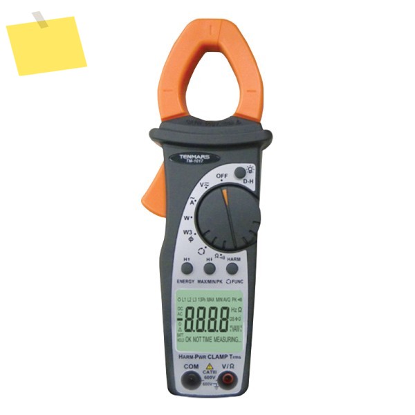 Tenmars TM-1017 CAT III 600V 400A True-RMS AC 전원 클램프 계량기 제품 이미지