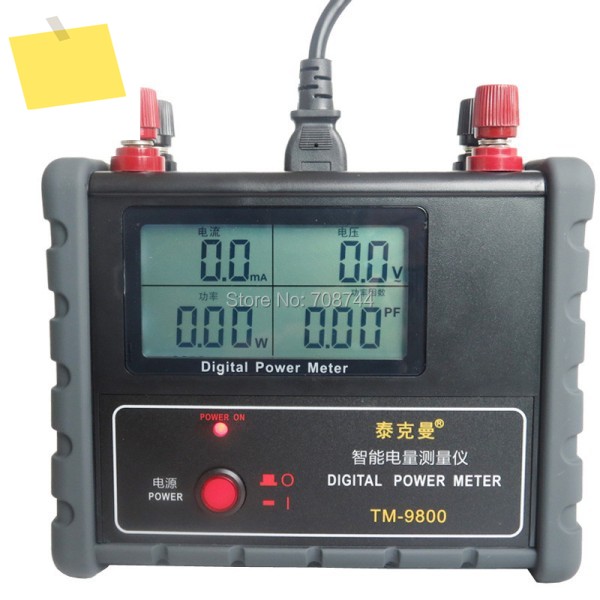 고성능 스마트 전력 계량기, 고정밀 전기 디지털 파라미터 측정기, TM9800 제품 이미지