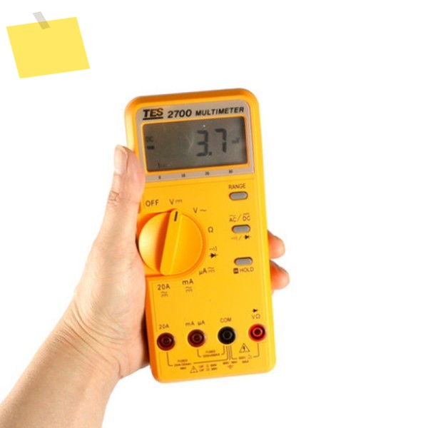 TES-2700 자동 범위 조정 및 전원 차단 LCR 멀티미터 카운트 LCD아날로그 막대 그래프 포함 제품 이미지