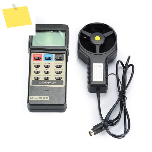 루트론 AM-4206 열선 풍속계공기 흐름 + 풍속, CMM, CFM 제품 이미지