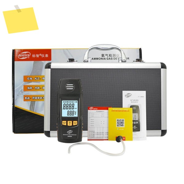 BENETECH GM8806 디지털 LCD 디스플레이 암모니아 가스 감지기 테스터 측정 도구 0-40 섭씨 세트 센서 제품 이미지