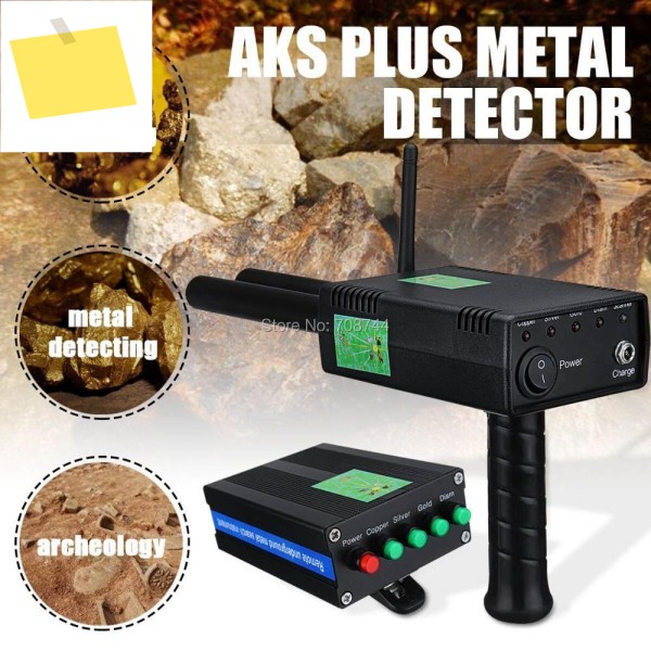 AKS 3D 금속 탐지기 업그레이드, 플러스 파인더, 깊이 20 미터, 새제품 제품 이미지