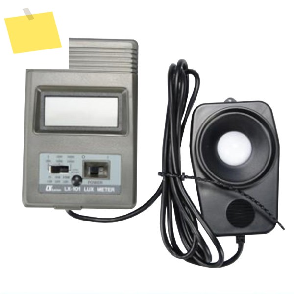 LUTRON LX-101 디지털 럭스 계량기 조명 밝기 테스터, 조도 검출기, 50,000 LCD 디스플레이, FC Fux 제품 이미지
