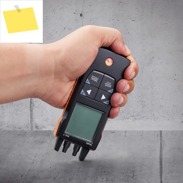 TESTO 512-1 디지털 차압계앱 연결 기능 포함 휴대용 측정 장비HVAC 및 건물용 제품 이미지
