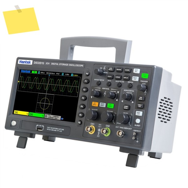 Hantek DSO2C15 디지털 오실로스코프 2 채널 150Mhz 스토리지 Osciloscopio 1GSas 샘플링 속도 제품 이미지