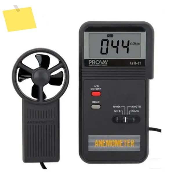 PROVA AVM-01 디지털 풍속계 범위 0.0 ~ 45 ms 제품 이미지