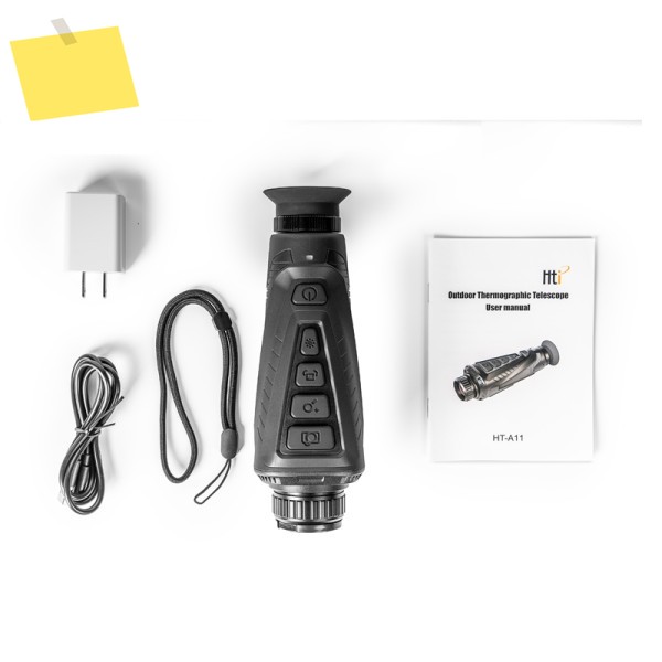 Hti HT-A4A11 열화상 카메라, 주간 야간 야외, 안드로이드 와이파이 단안 망원경, 적외선 25mm, 제품 이미지