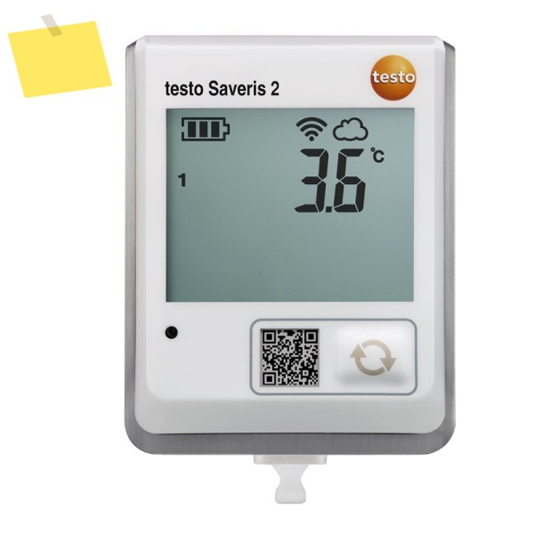 테스토 세이버리스 2-T1T2T3 WiFi 온도 데이터 기록기 NTC 센서 포함 -30~+50 ° 모니터링C 작동 범위 제품 이미지