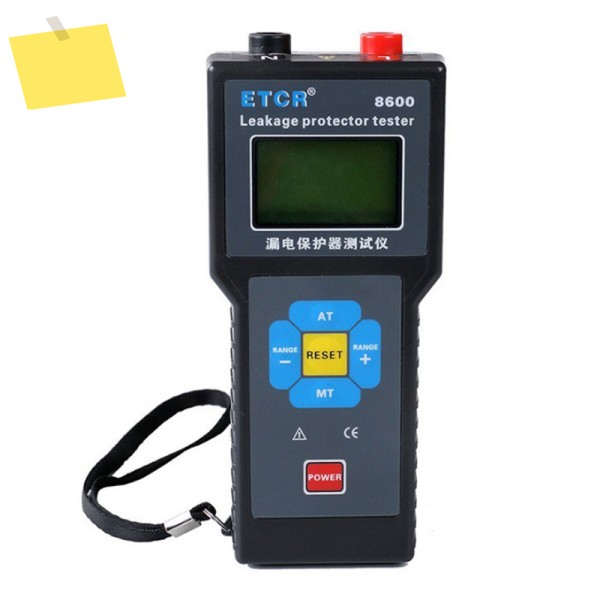 ETCR8600 누전 보호기 테스터 전문가용 AC 클램프 미터 전기 안전 제품 이미지