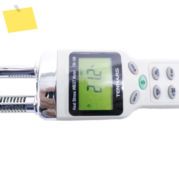 TENMARS TM-188 열 스트레스 WBGT 측정기 온도 및 습도 디지털 테스터 제품 이미지
