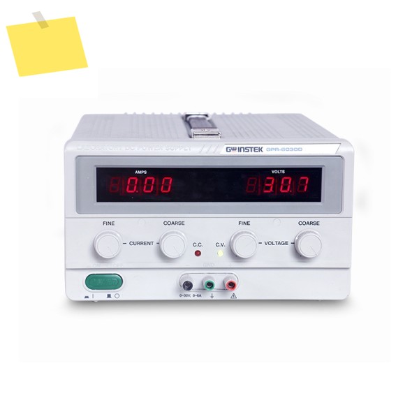 GPR-6030D 단일 출력 180W 60V 3A 디지털 12 0.5인치 LED 디스플레이 선형 DC 전원 공급 장치 제품 이미지