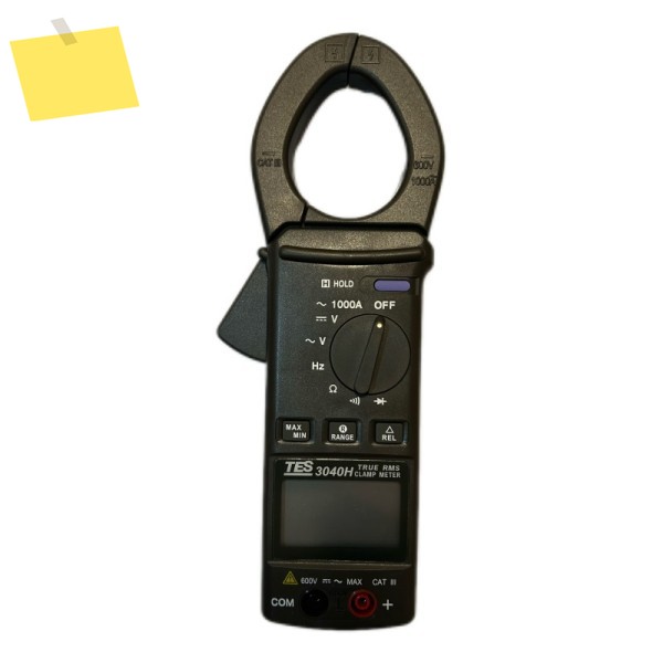 TES-3040 AC 클램프 계량기 디지털 멀티미터 저항 테스터 제품 이미지