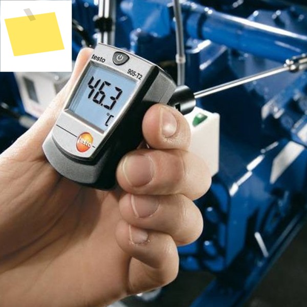 표면 온도계 Testo 905-T2는 정확한 감지크로스 밴드 프로브를 특징으로 합니다 0560 제품 이미지