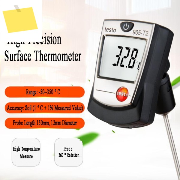 Testo 905-T2 표면 온도계 크로스 밴드 프로브 측정 0560 제품 이미지