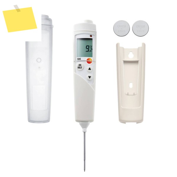 Testo 106 디지털 방수 식품 코어 자동 홀드 온도계, 제품 이미지