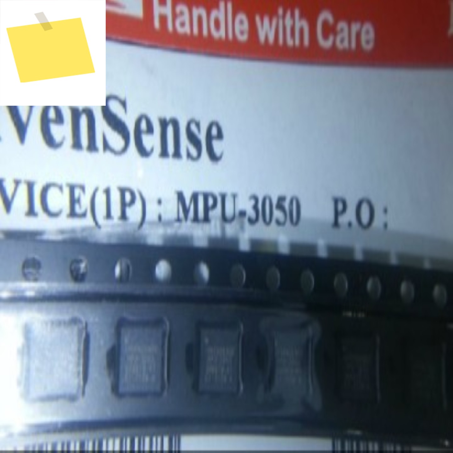 100개 MPU3050 자이로가속도계 3축 24QFN 제품 이미지