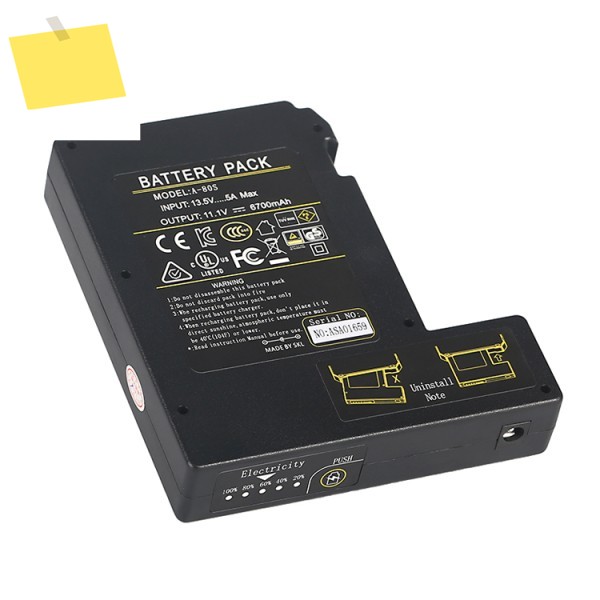 A-80S FS-60A 섬유 용접기 기계 배터리 용 기존 COMPTYCO 융합 팩 11.1V 6700mAh 제품 이미지
