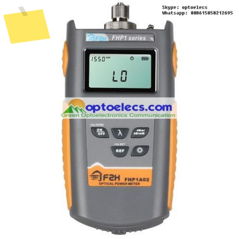 Grandway FHP-1B02 광 파워 미터, 파장 85013001310149015501625nm, 휴대용 가방 포함 제품 이미지