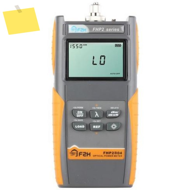 Grandway FHP-2B04 디럭스 광 파워 미터 85013001310149015501625nm -40 ~ + 23 dB 제품 이미지