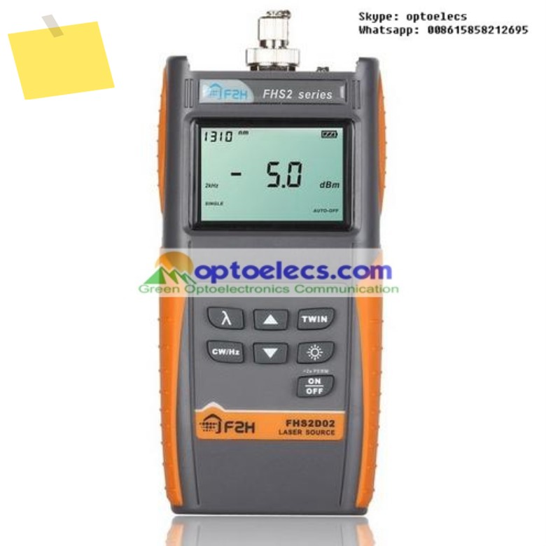 Grandway FHS-2D02 광학 레이저 소스, FCPC 커넥터, -5dbm, 1310, 1550nm, 제품 이미지